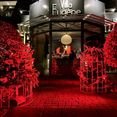 Décoration de noël pour la Villa Eugène